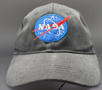 Spirit Halloween NASA Baseball Hat Adjustable Strapback Costume Embroidered - Image 1 of 4