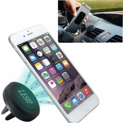 Lot Magnetic Car Mount Air Vent Stand GPS Cell Phone Holder for iPhone Samsung - Image 1 of 4