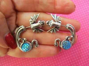 Dragon fake plug 3D earrings - Picture 1 of 2
