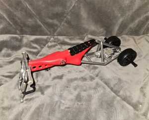 Vintage 1970's Hasbro GI Joe Adventure Team Drag Bike Front Wheel Missing - Picture 1 of 5