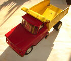 Tonka Red Yellow  Dump Truck For Restoration  Vintage Pressed Steel 9"   1223
