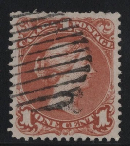 #22 Large Queen 1c Canada used well centered XF cv $200 - Bild 1 von 2
