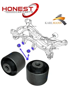 Para HYUNDAI SANTA FE 06> CASQUILLOS DE SOPORTE DIFERENCIAL DEL SUBCHASIS TRASERO SILENTBLOCK X2 - Imagen 1 de 4