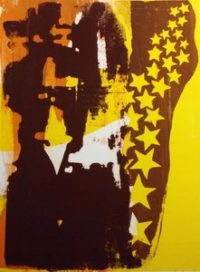 Monotipo original firmado por Thomas Garrick años 70 bellas artes en papel, ¡haz oferta! - Imagen 1 de 6