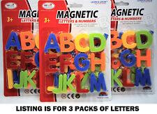 Upper Case Alphabet Magnetic Letters Refrigerator Magnets 3 packs!