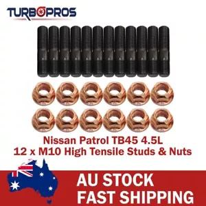 High Tensile Exhaust Manifold Stud Kit For Nissan Patrol TB45 4.2L - Bild 1 von 6