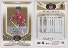 2020-21 Upper Deck SP Signature Edition Legends Gold Steve Larmer #82