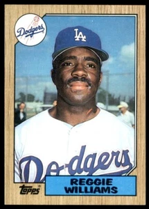 1987 Topps Baseball #232 Reggie Williams Rookie - Bild 1 von 2