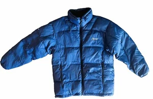 WOODS Canada Parka Goose Down Puffer BLUE Sz. M - Picture 1 of 10