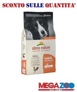 Almo Nature Dog Holistic Large Adult Pollo e Riso 12 Kg - Crocchette per cani - Foto 1 di 1