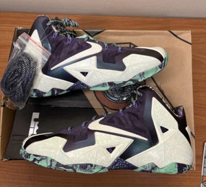 VNDS Nike LeBron 11 XI All Star Gator King 2014 Sz 11 Sneakers w/ Box 647780-735 - Picture 1 of 12