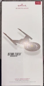 2018 HALLMARK ORNAMENT STAR TREK U. S. S. DISCOVERY  NEW IN BOX - Picture 1 of 1