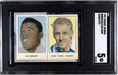 1957 Swedish Rekord Journal Sugar Ray Robinson & Henry Garvis Carlsson SGC 5 EX - Image 1 of 3