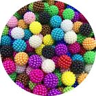 Colorful Bayberry Beads Round Loose Spacer Beads Jewelry Making Findings 20-50pc