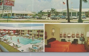 The Ramada Inn - Deerfield Beach, Florida - unposted RPPC - Picture 1 of 3