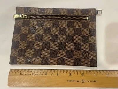 Authentic Louis Vuitton Damier Ebene Pouch (Clifton) Purse - Image 1 of 4