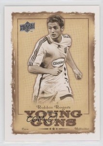 2008 Upper Deck MLS Young Guns Robbie Rogers #YG-4 Rookie RC