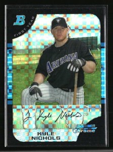 Kyle Nichols 2005 Bowman Chrome #267 Baseball Card /225