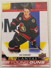  2022-23 Upper Deck UD Canvas #C217 Cole Reinhardt YG