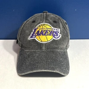 LA Lakers Hat 9Twenty New Era Adjustable Denim Logo Patch NBA Cap Los Angeles - Picture 1 of 7