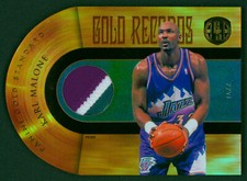 2010-11 Panini Gold Standard KARL MALONE Gold Records 3 Color Prime Patch SP /25