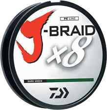 Daiwa J-braid Dark Green Fishing Line 330 Yards 80lb Test