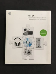 ILIFE 04 MAC BIG BOX CD ROM ITALIANO USATO - Imagen 1 de 9
