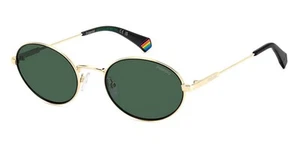 Polaroid PLD 6228/S/X Sunglasses Male Black Gold  53mm New 100% Authentic - Picture 1 of 4