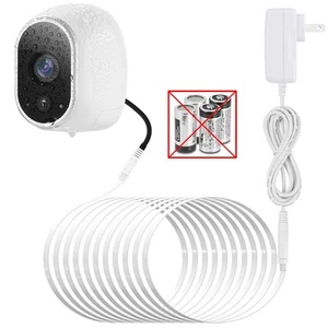 Power Adapter Compatible with Arlo (Replace CR123A), with 25Feet/7.5m Weather... - Picture 1 of 9