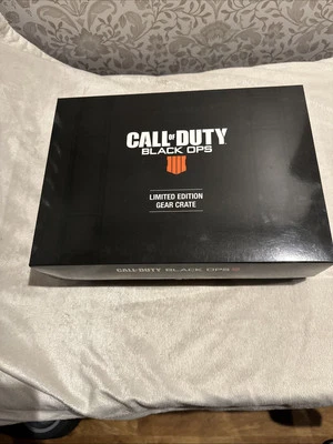 Brand New Call Of Duty 'Black Ops 4' Limited Edition Gear Crate - Image 1 of 4