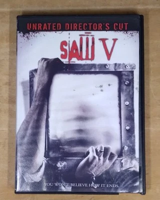 Saw V DVD Unrated Directors Cut 2008 - Image 1 of 4