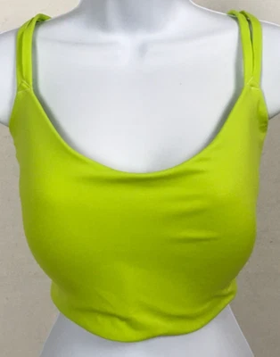 Sujetador deportivo Avia para mujer talla XXXL verde lima inalámbrico ligeramente acolchado Foto 1 de 4