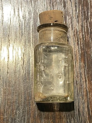 Uralte Mundgeblasene Glasflasche Medizinflasche - Bild 1 von 4