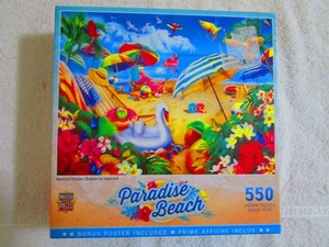 Weekend Escape: Paradise Beach 550 Piece Jigsaw Puzzle (Master Pieces) - Picture 1 of 6