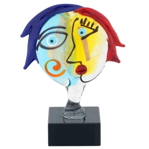 GlassOfVenice Murano Vidrio Picasso Cabeza de Mujer - Pequeño - Imagen 1 de 5