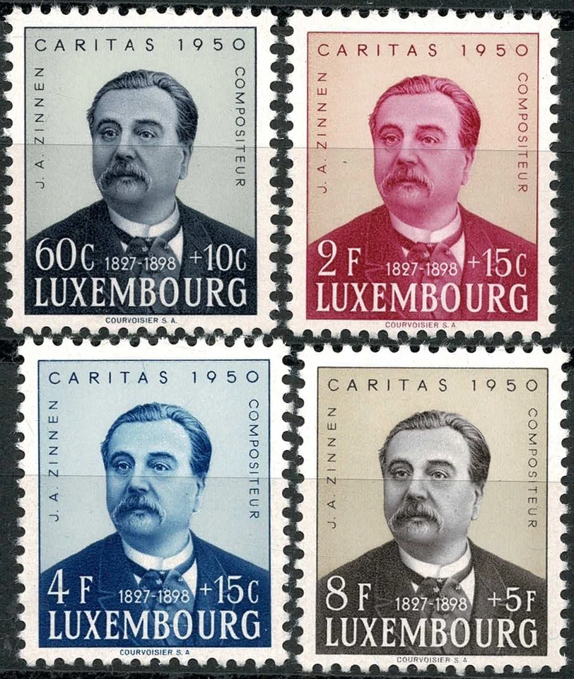 Luxemburgo Luxemburgo 1950 CARITAS J.A. Juego de almenas MNH** KW:25€ - Imagen 1 de 1