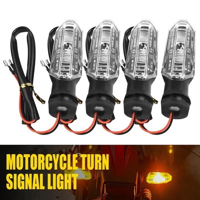 4X Indicador de luz de señal de giro para Honda CBR500R 2013-2018 CBR650F CBR400R EOU Foto 1 de 4