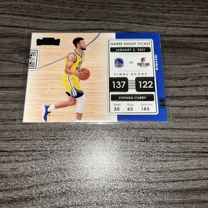 2021-22 Panini Contenders - Game Night Ticket Stephen Curry #8 - Bild 1 von 2