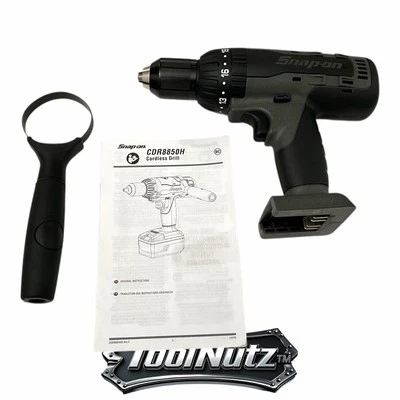Snap-on Tools NEW CDR8850HGMDB GRAY 18 V 1/2" Cordless Hammer Drill (TOOL ONLY) - Image 1 of 4