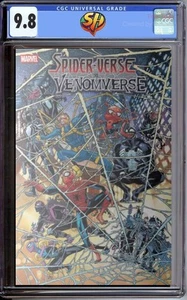 Spider-Verse vs Venomverse 1 Garron Foil Variant CGC 9.8 Pre-Sale - Picture 1 of 1