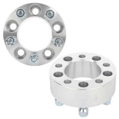2 Pcs 1/2"x20 Wheel Spacers 2" For Lincoln Town Car 1982-2011 5x4.5/ 5x114.3 - Image 1 of 4