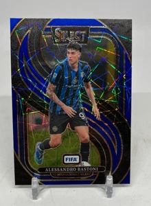 2024-25 Panini Select FIFA Alessandro Bastoni Mezzanine #136 Blue Lazer Prizm - Picture 1 of 2