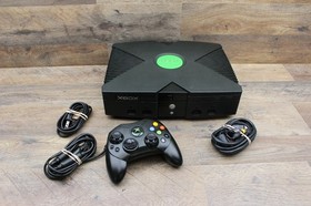 Original Microsoft Xbox Console Bundle w/ OEM Controller - Tested & Works Great