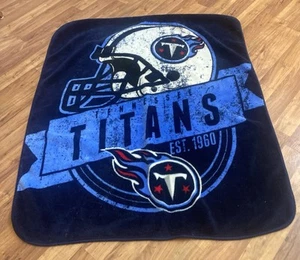 Tennessee Titans NFL Blanket Color Blue Size 5x4ft Great Condition! - Picture 1 of 1
