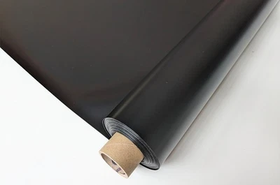 Lackfolie Premium Meterware schwarz - 30 Meter Rollen schmutzabweisend - Bild 1 von 3