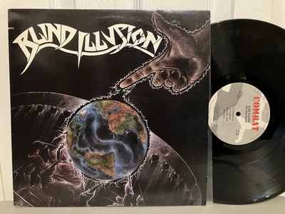 BLIND ILLUSION - Sane Asylum Les Claypool (Primus) 1988 Vinyl LP Combat Metal Foto 1 de 4