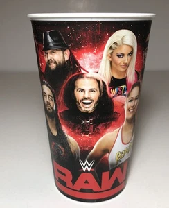 WWE Monday Night RAW Plastic Promotional Cup Arena Event Seattle WA 2018 WWE - Picture 1 of 9