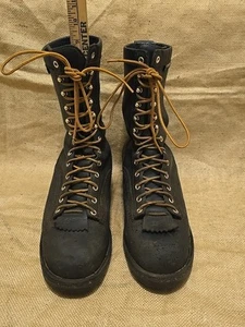 Danner 10” Quarry Logger Gore Tex Work Boots Mens Size 11 D Black 14537 - Picture 1 of 22