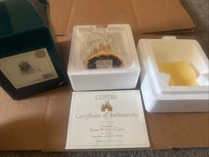 NEW RARE WDCC Disney SNOW WHITE'S CASTLE Ornament Boxed & Certificate - Picture 1 of 5