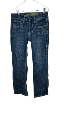 Rock & Roll Cowboy Mens Jeans Pistol Regular Fit Stackable Boot Denim Blue 26X30 - Image 1 of 4